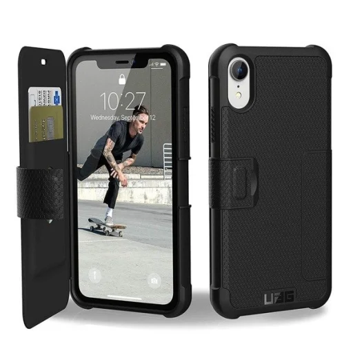 UAG Metropolis fokozott védelmet biztosító fliptok iPhone 11 Pro fekete - 1