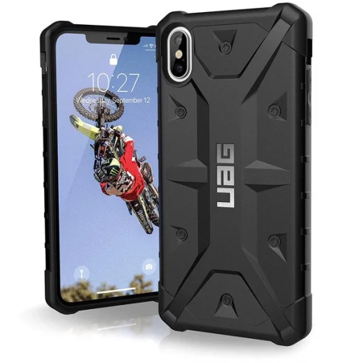 iPhone XS MAX UAG Pathfinder fokozott védelmet biztosító tok fekete - 1