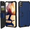 UAG Metropolis fokozott védelmet biztosító fliptok iPhone XS MAX kék thumbnail