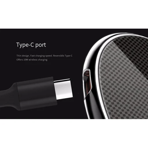 Nillkin Vezeték nélküli Qi gyorstöltő/kábel/tok szett pink iPhone XS MAX - 7