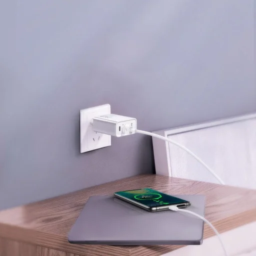 Baseus Speed PPS QC3.0 USB Type-C hálózati töltő adapter fehér (CCFS-C02) - 7