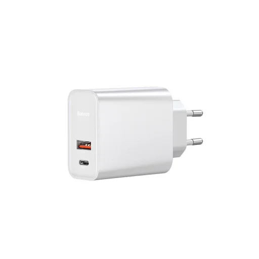 Baseus Speed PPS QC3.0 USB Type-C hálózati töltő adapter fehér (CCFS-C02) - 3