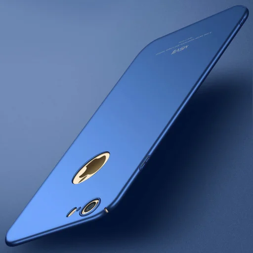 MSVII Simple ultra vékony PC tok iPhone 7 piros - 12