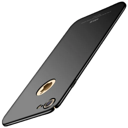 MSVII Simple ultra vékony PC tok iPhone 7 fekete - 1