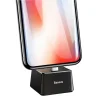 Baseus Quadrate asztali dokkoló állomás USB/Lightning kábellel 2.1A 1m fekete thumbnail