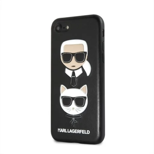 Karl Lagerfeld KLHCI8KICKC Karl Choupette tok iPhone 7/8/SE 2020 fekete - 2