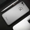 iPaky 360 fokos védelmet biztosító tok + kijelzővédő üvegfólia iPhone 7 piros thumbnail