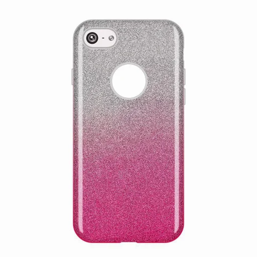 Wozinsky flitteres tok iPhone 7/8 pink - 1