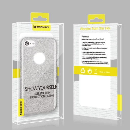 Wozinsky flitteres tok iPhone 7/8 lila - 11