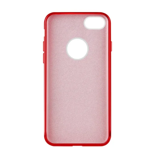 Wozinsky flitteres tok iPhone 7/8 piros - 4