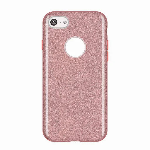 Wozinsky flitteres tok iPhone 7/8 világos pink - 1