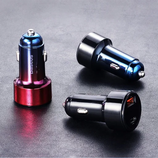 Baseus Magic szivargyújtós autós töltő QC3.0/ Type-C PD QC4+45W 6A piros - 16