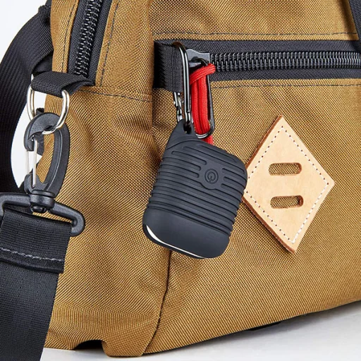 Airpods 1/2 fokozottan rezgésálló szilikon tok fehér - 4