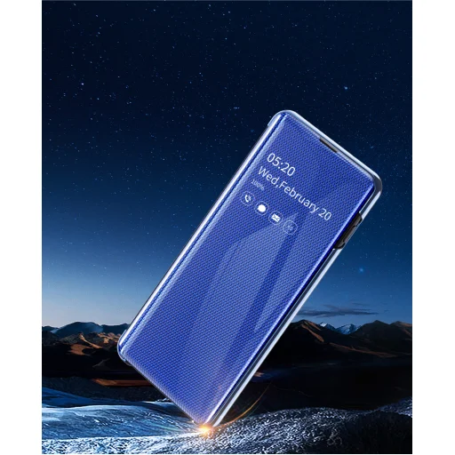 SMD Luxury View fliptok Huawei Mate 20 Lite tok rózsaszín színben - 4