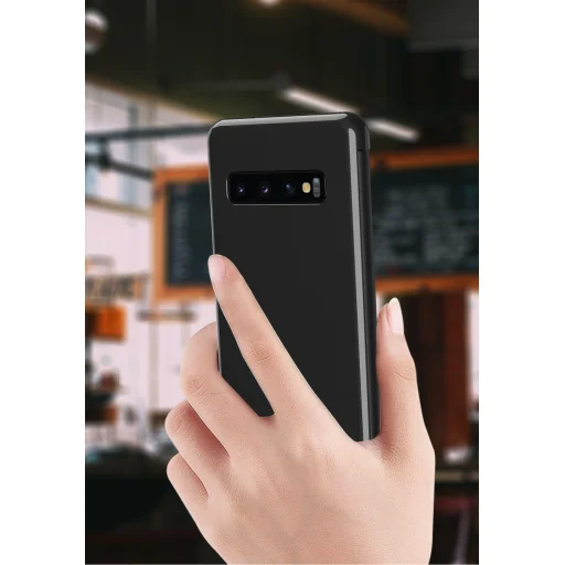 SMD Luxury View fliptok Samsung S9 Plus tok kék színben - 6