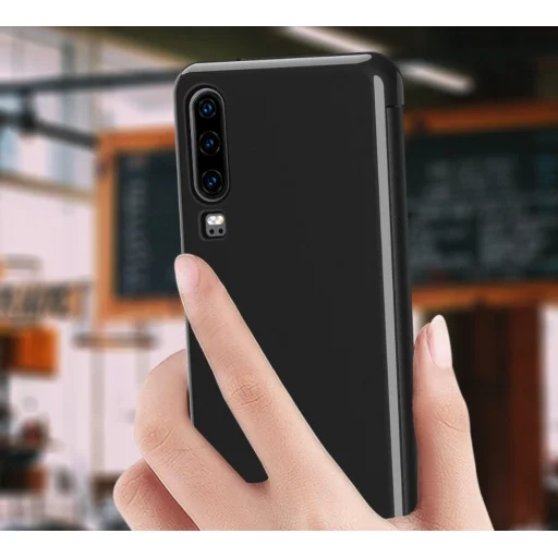 SMD Luxury View fliptok Huawei Mate 20 Lite tok rózsaszín színben - 2