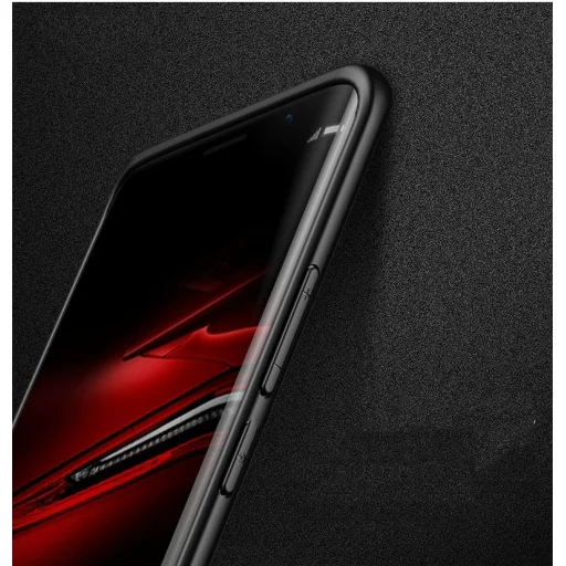 iPaky Carbon Fiber flexibilis TPU tok Huawei Mate 20 Pro kék - 9