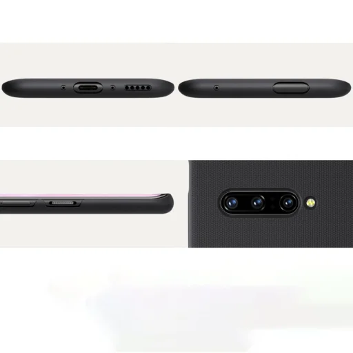 Nillkin Super Frosted Shield tok OnePlus 7 Pro fekete - 6