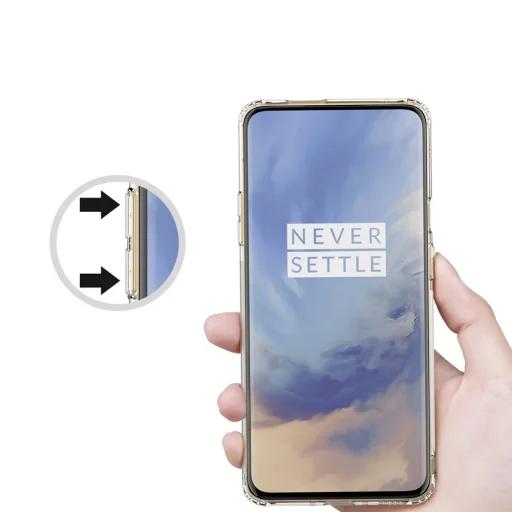 Nillkin Nature tok OnePlus 7 Pro áttetsző - 5