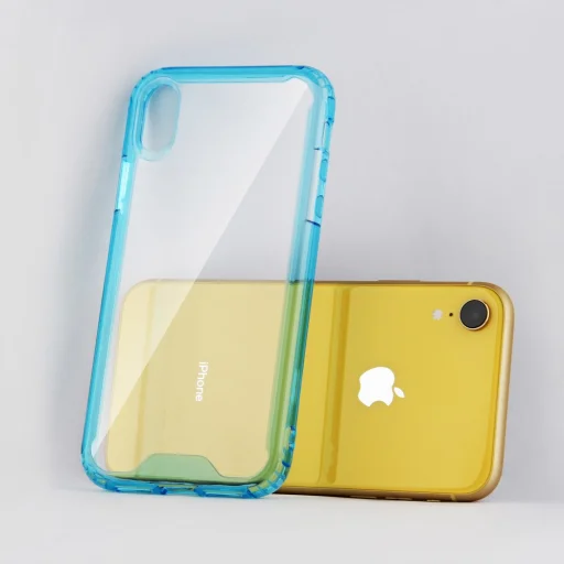 Clear Armor tok iPhone XR fekete - 8
