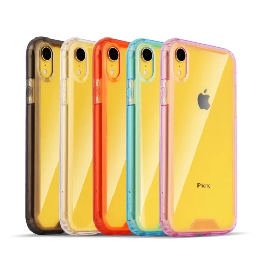 Clear Armor tok iPhone XR fekete - 11