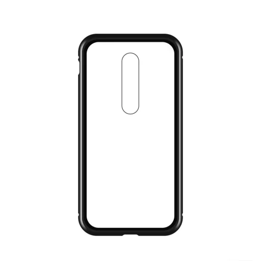 Wozinsky mágneses tok OnePlus 7 Pro fekete/Áttetsző - 2