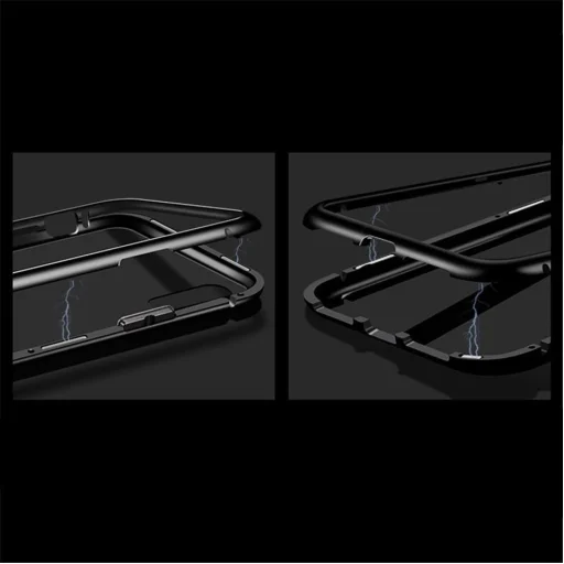 Wozinsky mágneses tok OnePlus 7 fekete/átlátszó - 7