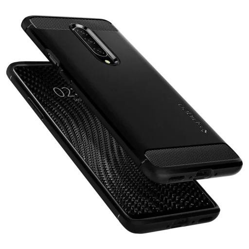 Spigen Rugged armor tok OnePlus 7 Pro fekete - 2
