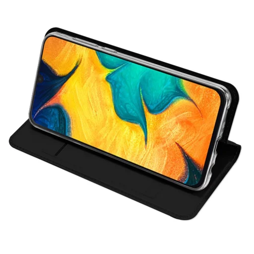 Dux Ducis Skin Pro fliptok Samsung A20e fekete - 4