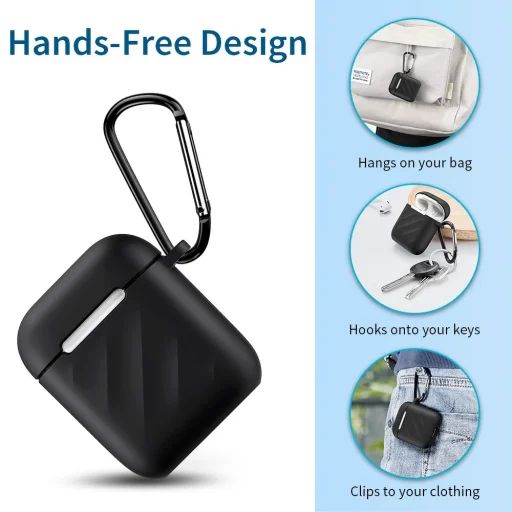 ESR Ripple Airpods tartó tok fekete - 4