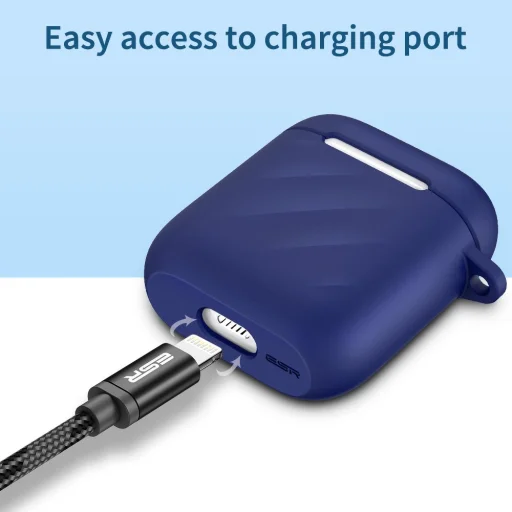 ESR Ripple Airpods tartó tok kék - 4