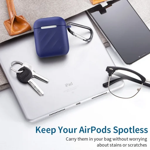 ESR Ripple Airpods tartó tok kék - 5