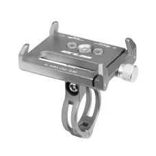 Fém biciklis telefontartó ezüst, alumínium