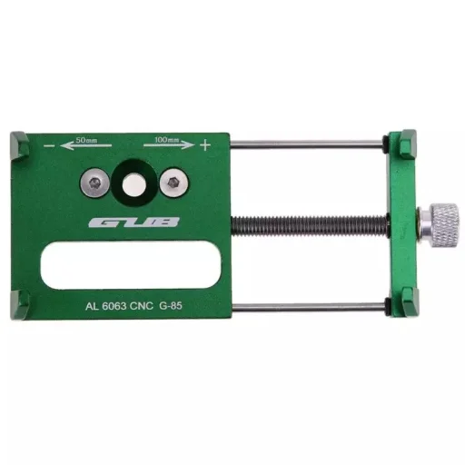 Fém biciklis telefontartó zöld, alumínium - 2