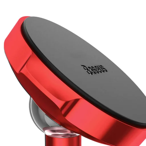 Baseus Small Ears műszerfalra erősíthető mágneses autós telefontartó piros (SUER-B09) - 5