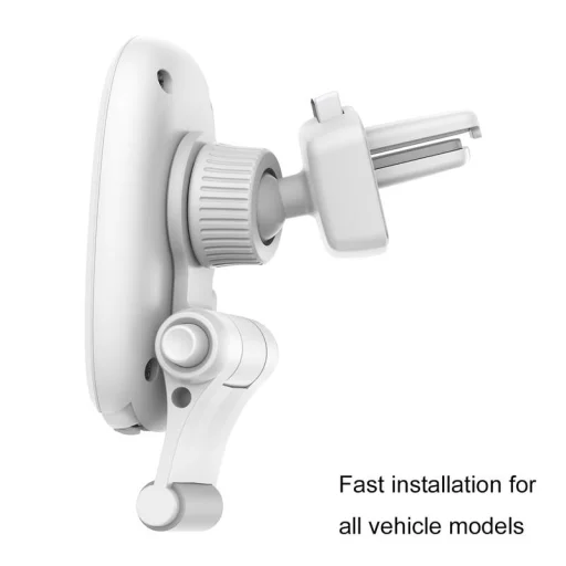Baseus Xiaochun mágneses autós telefontartó fehér - 6