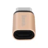 Baseus Sharp Micros USB - Type-C átalakító adapter pezsgő arany thumbnail