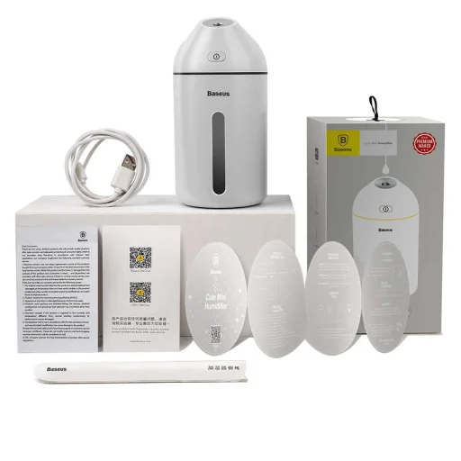 Baseus Cute Mini párásító fehér színben - 3