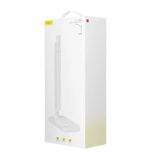 Baseus asztali olvasó lámpa vezeték nélküli töltéssel fehér (ACLT-B02) - 10