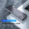 Baseus Harmonica 5in1 USB Type-C HUB szürke (CAHUB-K0G) thumbnail