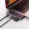 Baseus Harmonica 5in1 USB Type-C HUB szürke (CAHUB-K0G) thumbnail