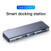Baseus Harmonica 5in1 USB Type-C HUB szürke (CAHUB-K0G) thumbnail