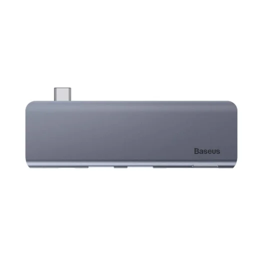 Baseus Harmonica 5in1 USB Type-C HUB szürke (CAHUB-K0G) - 12