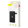 Baseus Bracket powerbank vezeték nélküli töltéssek 10000 mAh fekete, 18W USB töltés (PPS10-01) thumbnail