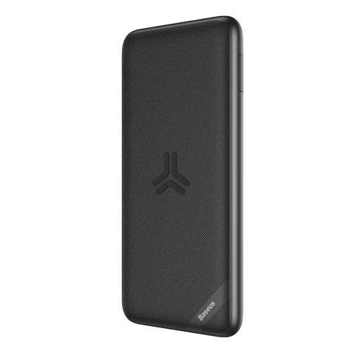 Baseus Bracket powerbank vezeték nélküli töltéssek 10000 mAh fekete, 18W USB töltés (PPS10-01) - 3