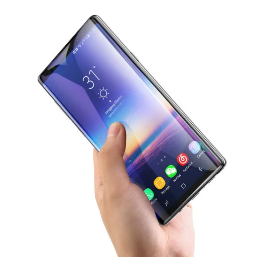 Baseus ultra vékony Samsung Note 9 ívelt üvegfólia - 6