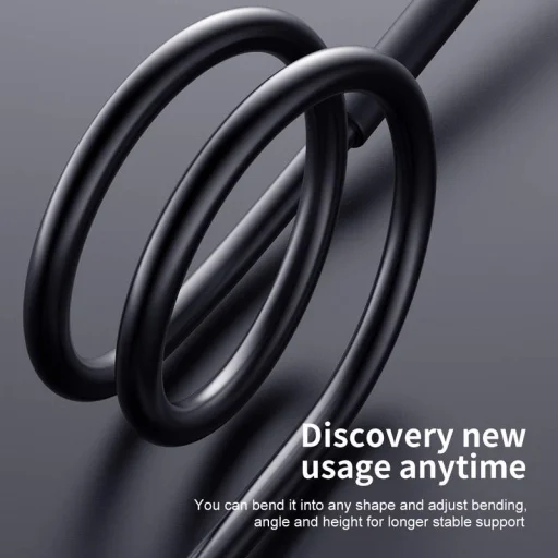 Baseus Lazy nyakra helyzhető telefontartó fekete (SUJG-ALR01) - 6