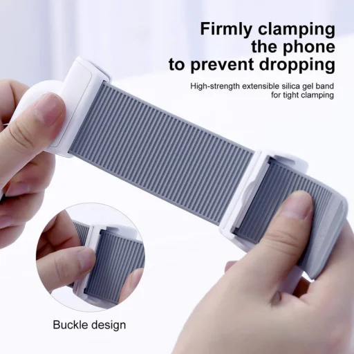 Baseus Lazy nyakra helyzhető telefontartó fekete (SUJG-ALR01) - 5