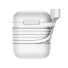 Baseus mágneses szilikon AirPods 1/2 tok fehér színben thumbnail