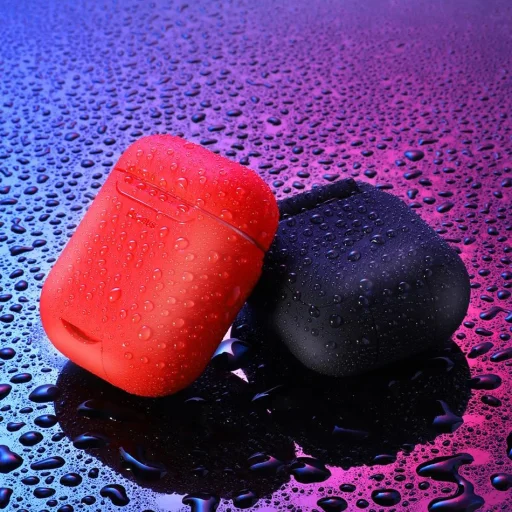 Baseus AirPods 1/2 vezeték nélküli töltésre alkalmas tok fekete - 11